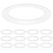 Luxrite Goof Trim Ring for 4 Inch Ceiling Lightss Outer Diameter 5.75" Inner Diameter 4.25" Metal 12-Pack LR41021-12PK - alternate 1